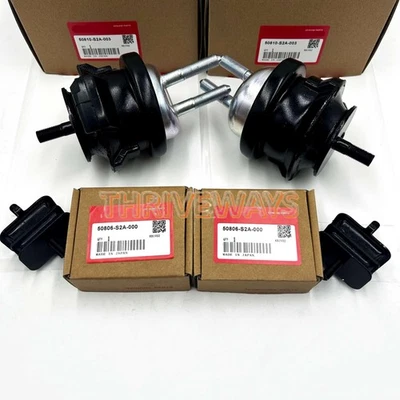 OEM For Honda Acura S2000 AP1 AP2 Engine Mount & Mission Mount Bush Rubber Set - Image 1 of 4