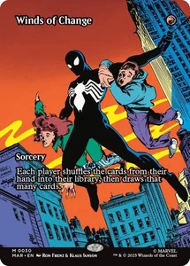 Winds of Change Borderless 0030 MTG Marvel Universe Eternal Mythic NP - Bild 1 von 1