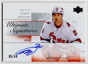 2023-24 Ultimate Collection '03-04 Retro Signatures #SAA Sebastian Aho 05/49 - Bild 1 von 2