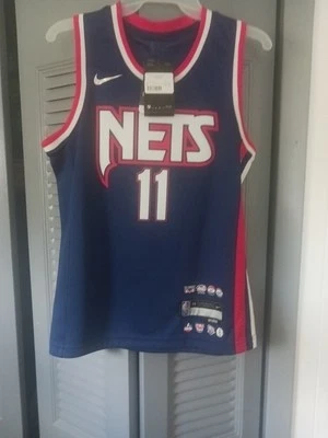 Camiseta Nike NBA Swingman Juvenil Talla Pequeña Brooklyn Nets Kyrie Irving #11 Foto 1 de 3