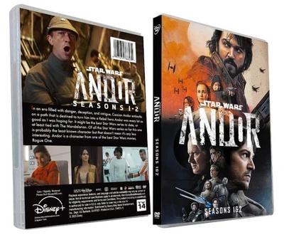 NEW Star Wars: AnDor: The Complete Series Season 1 &2 (DVD,6-disc US REGION 1!