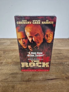 The Rock (VHS, 1997, Letterbox) Sean Connery, Nicolas Cage, Ed Harris - Picture 1 of 6