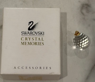 MEMORIAS CRISTAL SWAROVSKI - COLECCIÓN ACCESORIOS - COLGANTE Bola tono dorado Foto 1 de 3