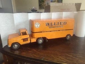 Vintage 1964 Tonka Allied Van Lines Tractor-Trailer - Picture 1 of 17