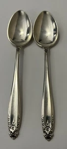 International Sterling Flatware, Prelude,  2 Teaspoons 6” Long , No Monograms - Picture 1 of 5