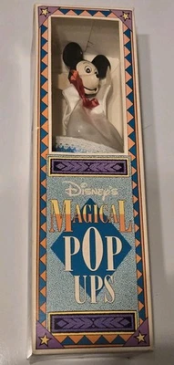 Marioneta Pop Ups Mágica de Disney Coleccionable de Colección Mickey Mouse Pop Up Sin Abrir Foto 1 de 4
