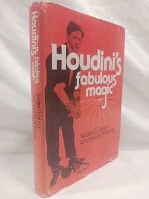 Houdini's Fabulous Magic Walter Gibson 1961 First Edition 1st Printing HC Tricks - Image 1 of 4