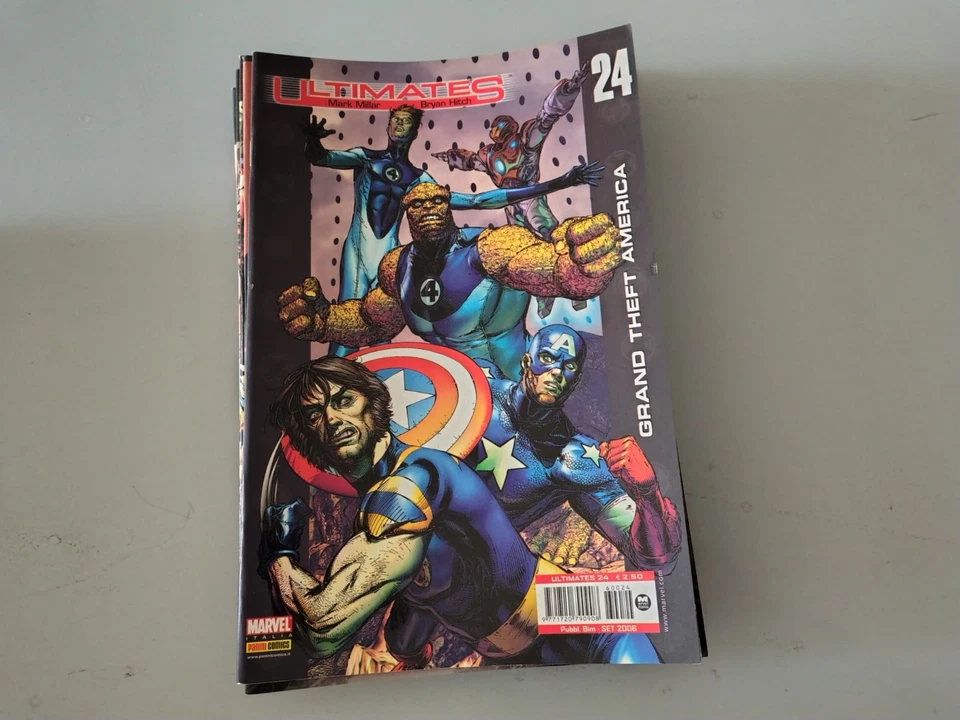 ULTIMATES 24 MARK MILLAR BRYAN HITCH MARVEL PANINI COMICS - Immagine 1 di 1