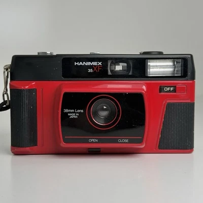 Hanimex 35 FX Red Compact 35mm Film Camera Point & Shoot TESTED & WORKING! - Image 1 of 4