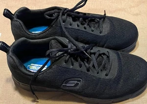 HERRENSCHUHE SKECHERS SCHWARZ Größe 11 (987) GEL TOP MEMORY FOAM - Bild 1 von 5