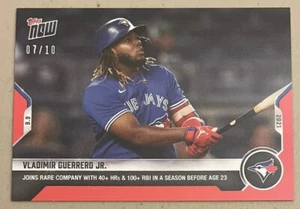 2021 Topps AHORA #786 Vladimir Guerrero Jr Blue Jays ️ rojo paralelo #07/10 ️ - Imagen 1 de 7