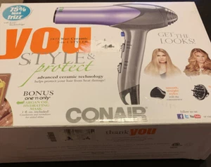 NEW - CONAIR Tourmaline Ceramic 1875 2-in-1 Styler - Picture 1 of 3