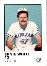 1987 Toronto Blue Jays Fire Safety Ernie Whitt #NNO Toronto Blue Jays