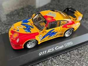 PORSCHE MINICHAMPS 993 911 RS CUP CAR 3.8L SCALA 1:43 RARA EDIZIONE LIMITATA 1995 - Foto 1 di 9