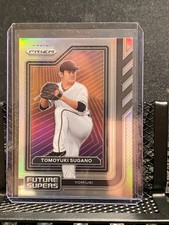 🔥 Tomoyuki Sugano  2023 Prizm * Future Supers * Silver Prizm - Yomiuri Giants🔥