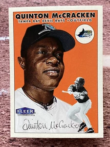 2000 Fleer Tradition Quinton McCracken #431 Tampa Bay Devil Rays - Bild 1 von 2