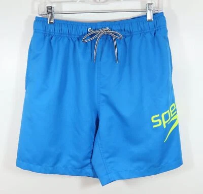 Bañador SPEEDO para hombre talla M azul verde neón con logotipo Foto 1 de 4