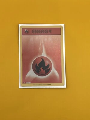Basic Fire Energy 033/034 Trading Card Game Classic Holo US Seller - Image 1 of 2