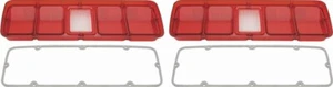 Tail Lamp Lenses without Black Trim LH/RH Pair 71 Road Runner GTX - Picture 1 of 1