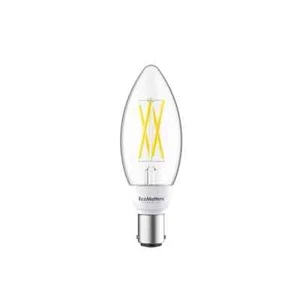 5x b15 led candle bulb 3W Dimmable 3000K Chandelier Light 460lmn 54000hrs Warm - Picture 1 of 2