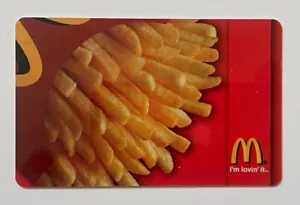 2005 McDonalds Collectible Gift Card. FRENCH FRIES. Mint. Worldwide shipping. - Picture 1 of 2
