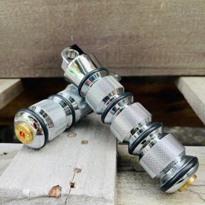 Reposapiés Reposapiés Pedal Aluminio Izquierdo, Derecho Para Harley Sportster 883 1200 Foto 1 de 4