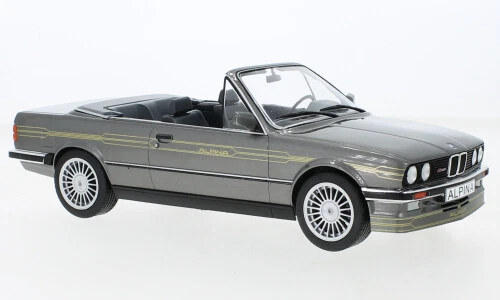 Modellino auto scala 1:18 BMW ALPINA C2 2.7 CONVERTIBLE GREY diecast modellis... - Immagine 1 di 1