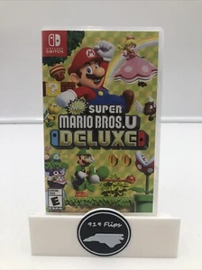 New Super Mario Bros. U Deluxe Nintendo Switch - Probado/Funcionando - Imagen 1 de 3