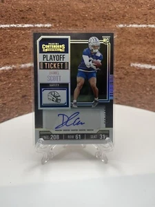 2023 Panini Contenders - Rookie Playoff Ticket #177 Daniel Scott /149 - Colts - Picture 1 of 2