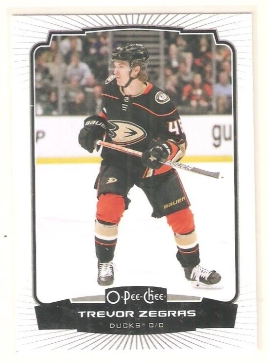 Trevor Zegras 2022-23 O-Pee-Chee Base Card #1 Ducks - Image 1 of 1