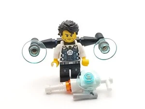 Lego Mini Figure Ultra Agents Jack Fury with Parachute from Set #70164 - Picture 1 of 2