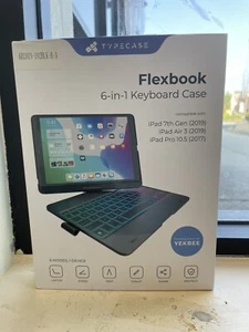Typecase Flexbook Touch 6-in-1 Keyboard Case For Ipad Pro 12.9 (Black) - Picture 1 of 2