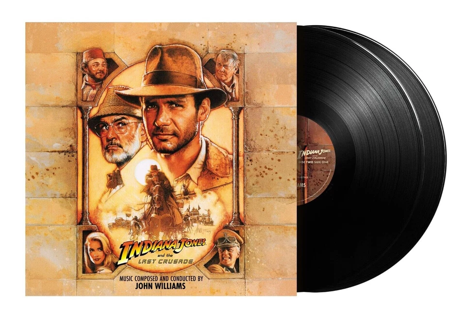 JOHN WILLIAMS - INDIANA JONES AND THE LAST CRUSADE 2-LP - Image 1 of 1