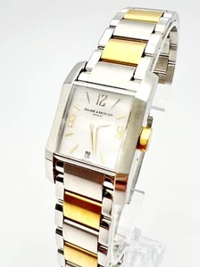 Baume & Mercier Diamant Hampton Gold Plated Stainless Steel Ladies Watch 65489 - Picture 1 of 10