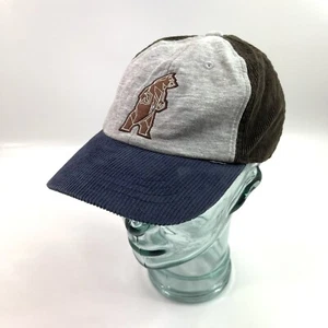 Standing tall Bear Corduroy Outdoor Hunting Baseball Hat Cap Youth Snapback - Picture 1 of 17