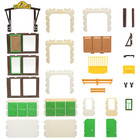 Playmobil Bauernhof Ponyhof Bauteile Wände Tor Verbinder 3436 3716 Auswahl