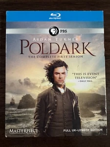 POLDARK - THE COMPLETE FIRST SEASON (BLU-RAY) 2015!! RARE!! PBS / AIDAN TURNER - Imagen 1 de 6