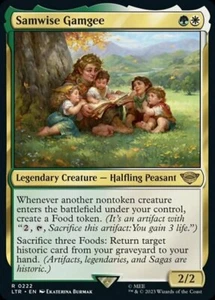 x1 Samwise Gamgee R MTG The Lord of the Rings: Tales of Middle-Earth M/NM, Engli - Picture 1 of 1