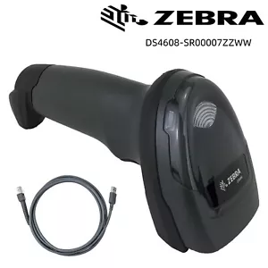 Zebra DS4608-SR00007ZZWW scanner di codici a barre USB portatile con cavo DS4608 - Foto 1 di 12