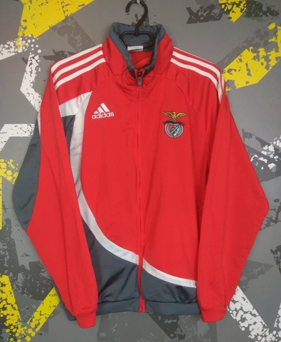 Benfica Jacket Size SMALL Full Zip Soccer Football Adidas ig93 Cover