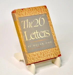 The 26 Letters by Oscar OGG History of the Alphabet HC DJ 1961 - Picture 1 of 11