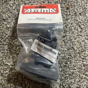 Arrma Part AR320360 Black Skid Plate Front Rear Big Rock ARAC9258 - Picture 1 of 2