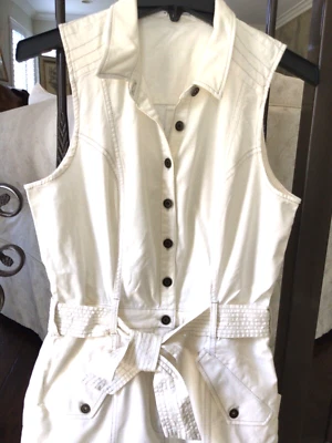 Anthropologie NUEVO MONO DE UNA PIEZA TALLA US 4/ UK 8 Marfil Nuevo con Etiqueta $179.00 Foto 1 de 4