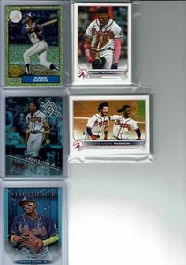 2022 Topps Baseball Series 1 & 2 Atlanta Braves Team Set (26) Base Cards ++ - Picture 1 of 5