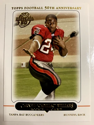 Cadillac Williams 2005 Topps #438 Tampa Bay Buccaneers Auburn Tigers Rookie - Image 1 of 3