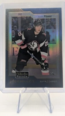 2023-24 OPC PLATINUM PREMIER BLUE OWEN POWER BUFFALO SABRES #OPC-16 INSERT - Image 1 of 3