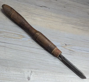 T. H. Witherby Steel Wood Handled 3/4 Inch Gouge Curved Chisel - Picture 1 of 14