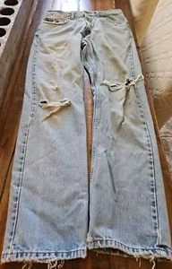 Vintage 80er LEVIS 505 Distressed Jeans 32x32 - Naturally Aged - Bild 1 von 11