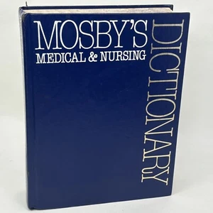 1983 Mosby's Medical & Nursing Dictionary Old Vintage Hardback Hardcover Book - Picture 1 of 11
