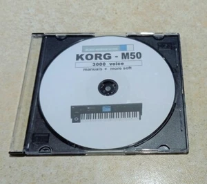Korg M50 serie - CD mit 3000 voice - inklusive Factory Program,Combi - Bild 1 von 1